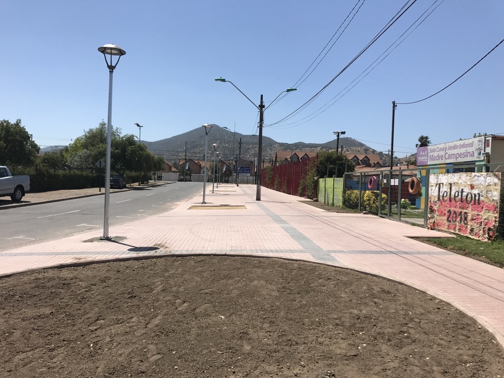 Aceras en Talagante