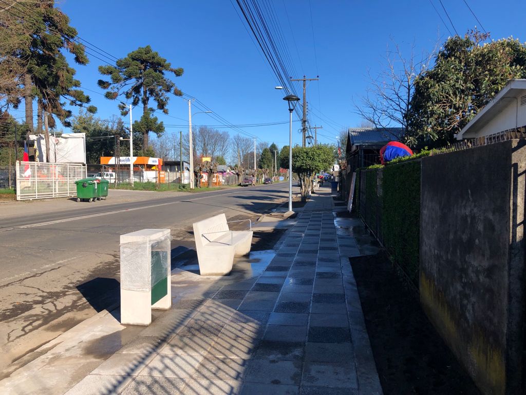 Paseo peatonal Coihueco