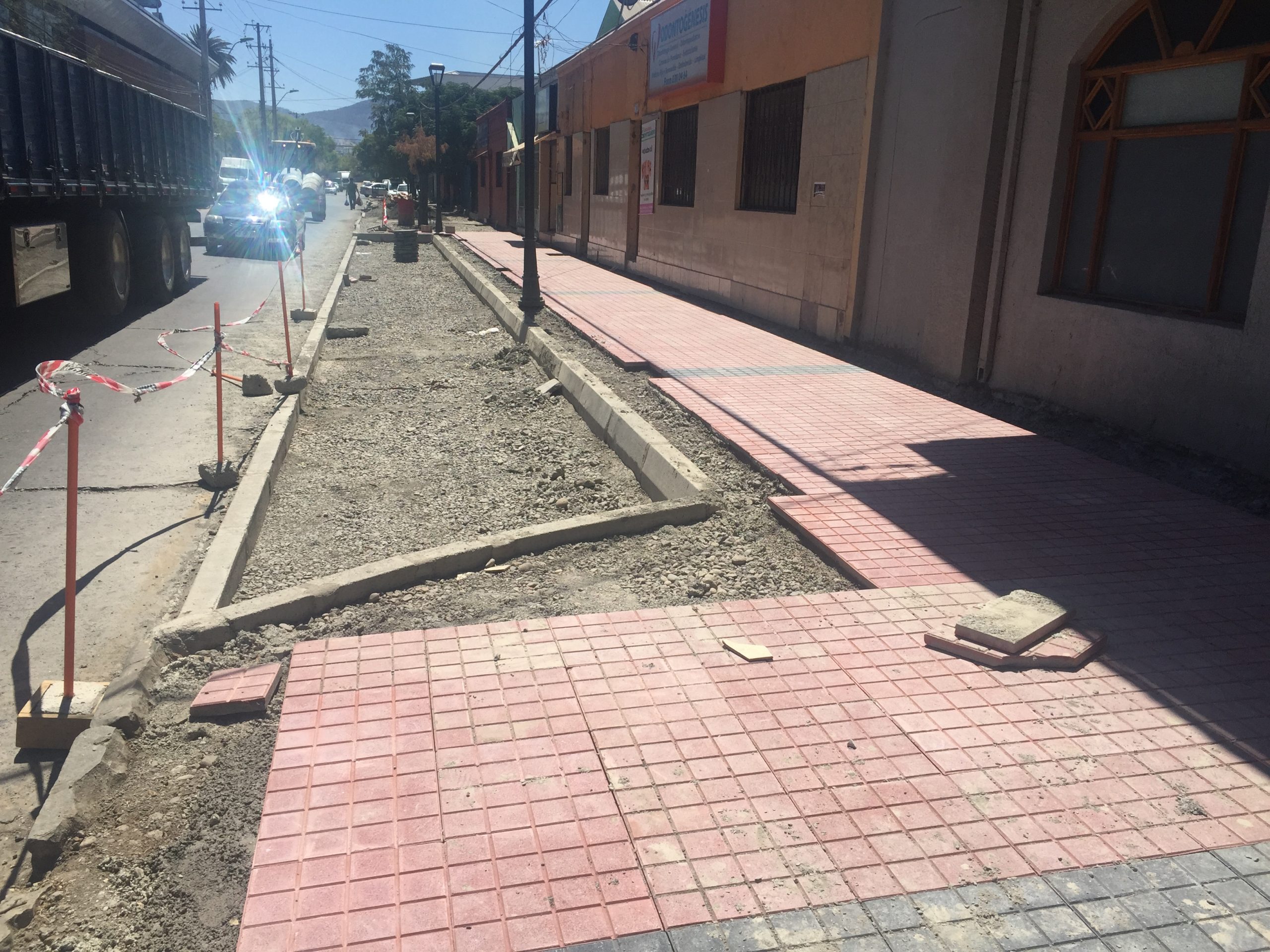 Aceras en Talagante