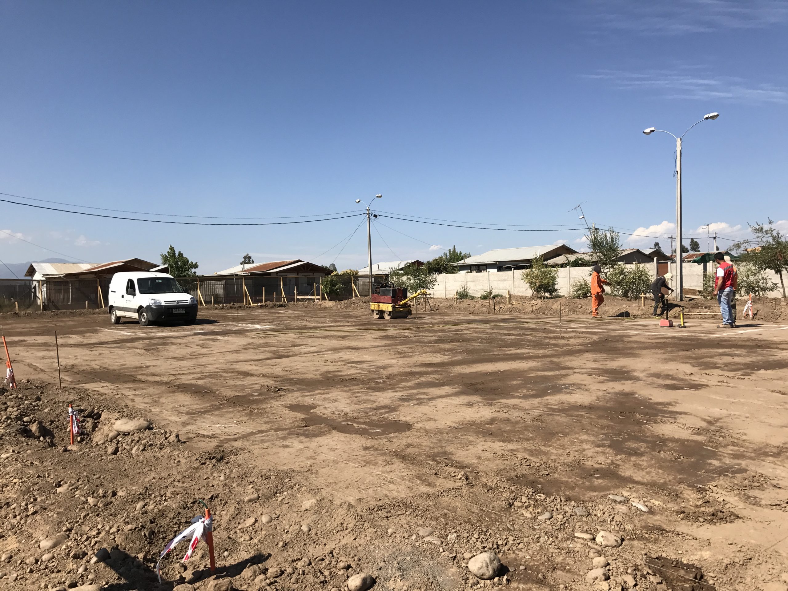 Multicancha y áreas verdes Requinoa